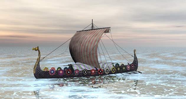 Vikingy doprovázely na jejich
výpravách často i jejich ženy 